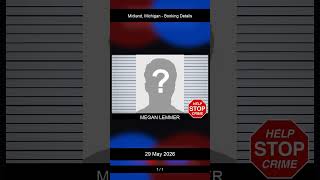 Midland, Michigan Booking Records - 29 May 2026