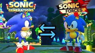 ✪ Classic Sonic Physics Swap ✪ - Sonic Generations/Forces Mods