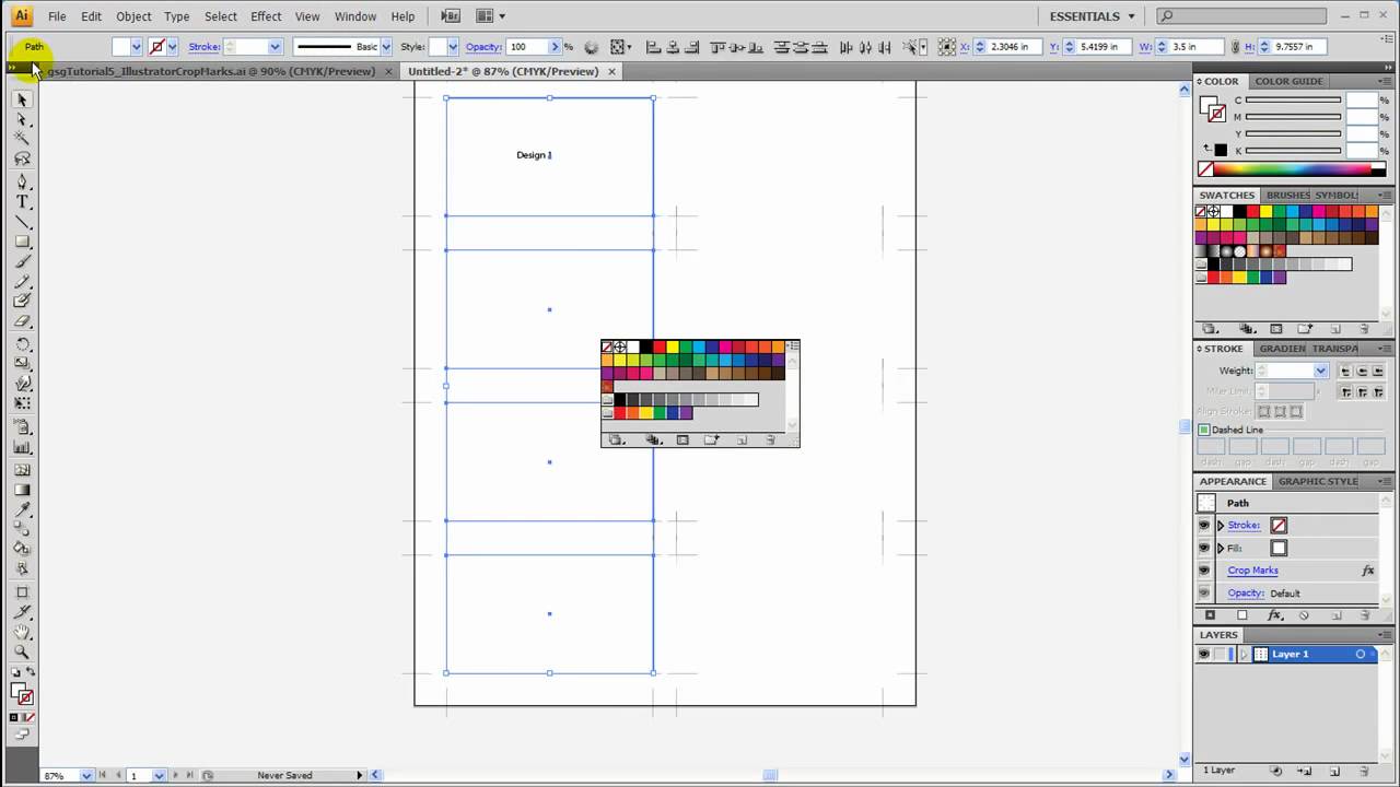 how to crop an image in illustrator how to crop an image in illustrator