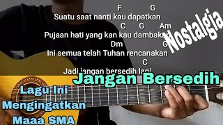 KUNCI GITAR JANGAN BERSEDIH - TIFFANY KENANGA | Cord Gampang