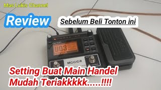 MOOER GE 100 EFEK GITAR | Begini Cara Setting Mudah Teriak