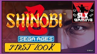 Sega Ages Shinobi   First Look