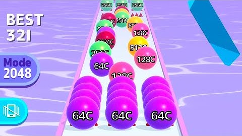 Ball Run 2048 All Levels Gameplay ( Android iOS) Level 91