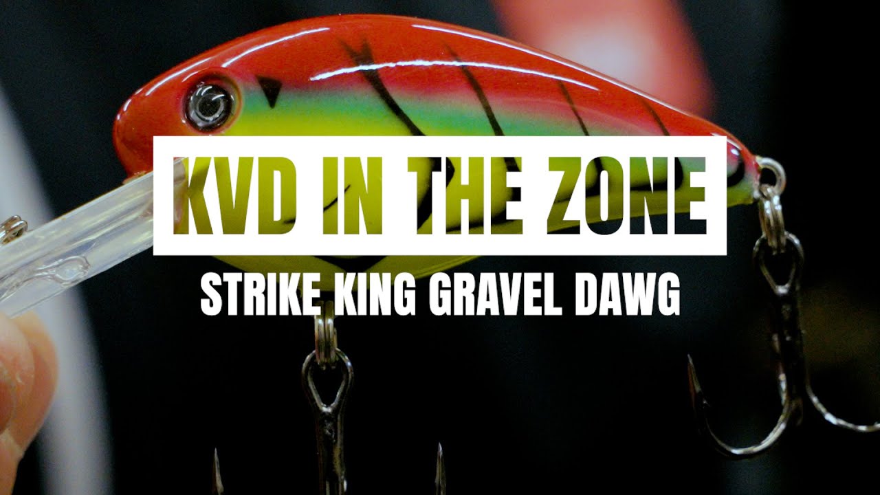 KVD's Brand New Mid Depth Crankbait - The Strike King Gravel Dawg 