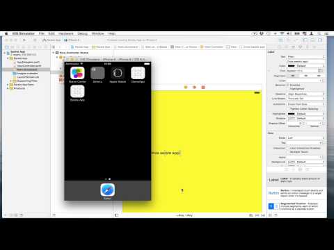 Video: Een rekenmachine maken in Xcode met Swift: 9 stappen Video: Een rekenmachine maken in Xcode met Swift: 9 stappen