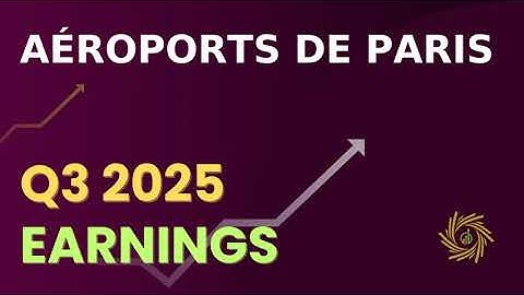 Aéroports de Paris ADP Q3 2025 Earnings Call