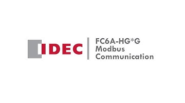 IDEC | FC6A/HG - Modbus Communication