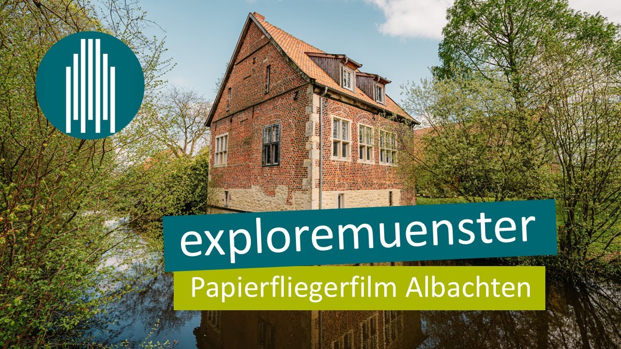 Papierfliegerfilm Albachten: Kleine Entdeckungsreise durch Münsters Stadtteile mit FPV-Drohne