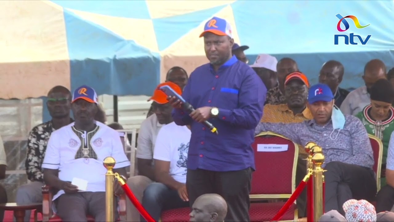 Junet Mohamed plays alleged DP Ruto's leaked audio clip