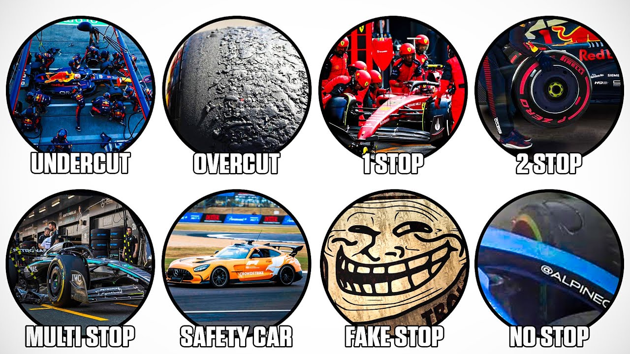 Every Pit Stop Strategy In F1 Explained In 9 Minutes