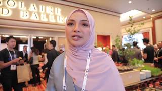 Neelofa at Forbes Under 30 Summit Asia, Manilla Phillipines July 2017