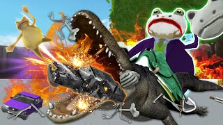 Joker Frog, who even tamed a giant crocodile! Swindon is in crisis... Nothing can stop him! - Ama... screenshot 5