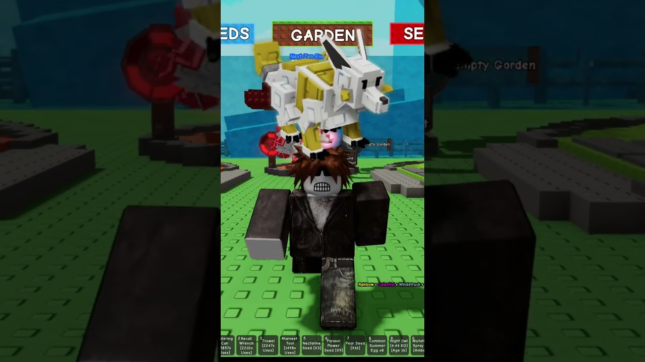 Способности нового питомца Raiju в Grow a Garden