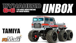 Tamiya 1/18 G6-01TR Dynahead 6X6 Offroad Monster Truck EP Car Kit