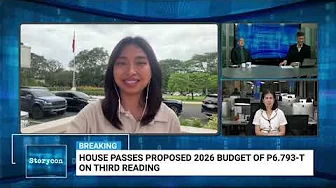 House passes 2026 budget on final reading | Storycon 