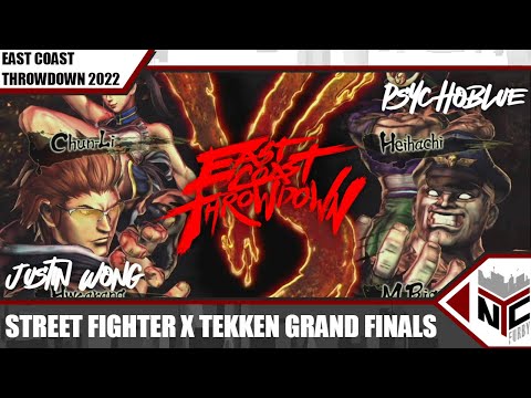 Street Fighter x Tekken Justin Wong vs Psychoblue Grand Finals @ East Coast Throwdown 2022