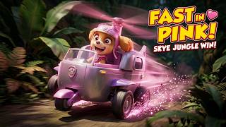Fast in Pink! 💖 Skye’s Jungle Racing Adventure | Paw Patrol Song screenshot 3
