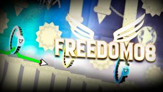 Freedom08 100% by Pennutoh (Extreme Demon) || Geometry Dash [120FPS]
