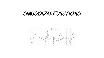 MCR3U - Unit 7: Trigonometric Functions - Lesson 2: 6.2 Sinusoidal Functions (Part 2)