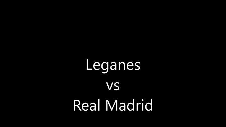 Leganes vs Real Madrid (live)