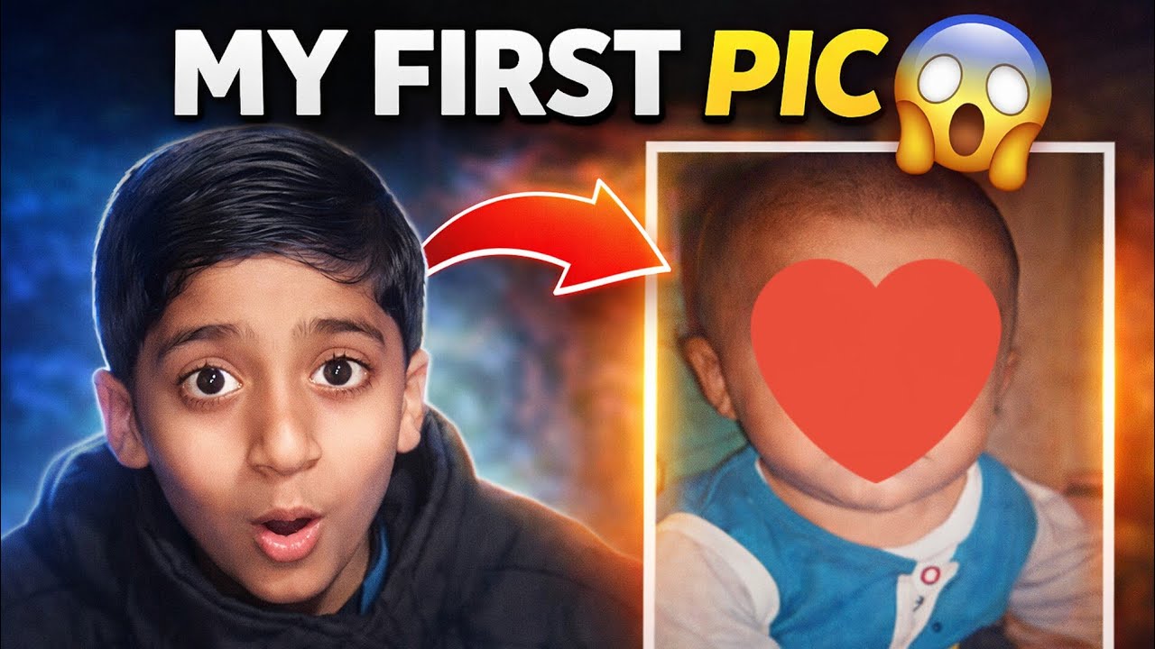 I Found My First Ever Photo 🥹 - YouTube