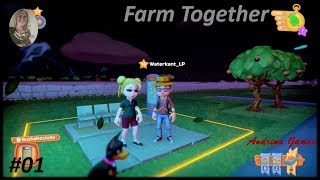 Farm Together #01 Willkommen auf der Comic-Farm [Deutsch german Gameplay]