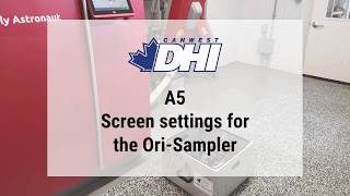 A5: Screen settings with Ori-Sampler
