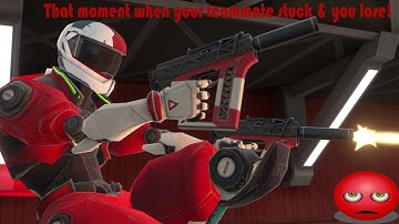 Hyperdash: When your teammate stuck (Capture the flag)