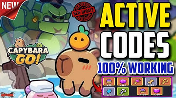 ⚠️HUGE UPDATE⚠️ All Latest Capybara Go‼️ Codes You MUST Use Today! - Capybara Go February Codes 2025