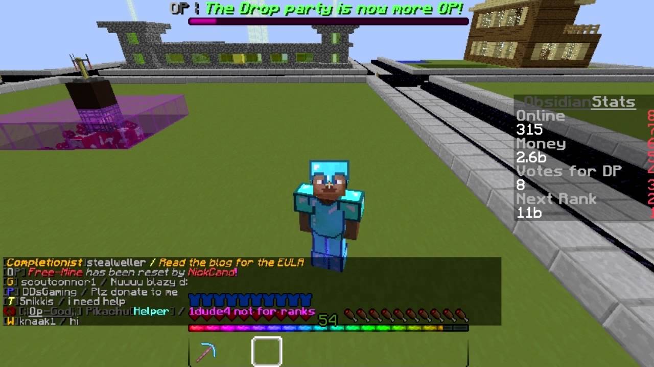 Minecraft OP Prison Series: Episode 17 - OP DROP PARTY!!