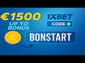 1XBET promo code - "BONSTART" Get BONUS UP TO €1500 (Code Review)