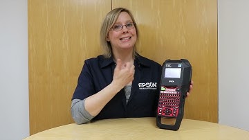 Epson LabelWorks LW-PX700 Tutorial: Sequencing & Serializing Labels