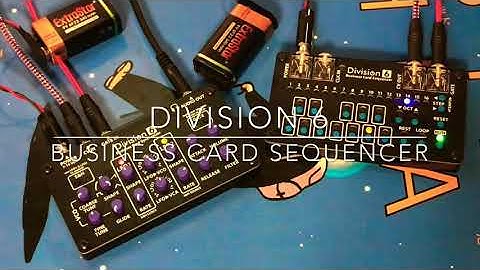 Division 6  |  Business Card Sequencer