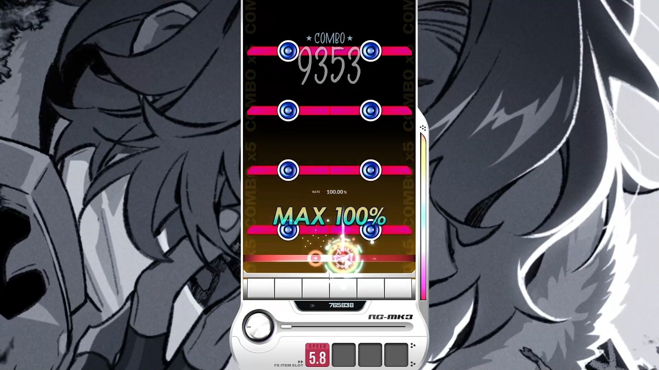 2 many djs フェス音源　限定100プレス DJMAX RESPECT V】 Rhapsody for The VEndetta 8B MX 100% (Lv. 15