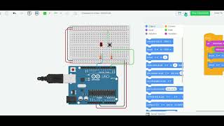 Digital Output in Arduino TinkerCad