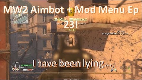 I HAVE BEEN LYING...... MW2 Aimbot + Mod Menu Ep.23 (No Jailbreak)
