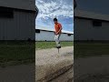 Not only Rabbits and Kangaroos jump. #boys #jumping #countrylife #countrykids #usa
