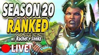 🔴 LIVE - Season 20 Ranked with Rachet and Jankz