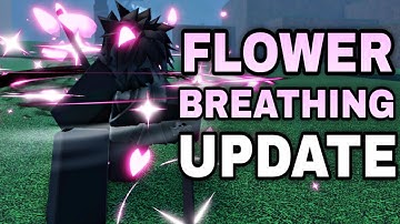 NEW FLOWER BREATHING UPDATE | Rogue Demon