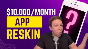 This RESKINNED APP makes $10,000/month! My 5 STEP Strategy