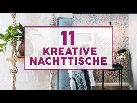 Video: Einfache, moderne und platzsparende schwebende Nachttische für moderne Schlafzimmer