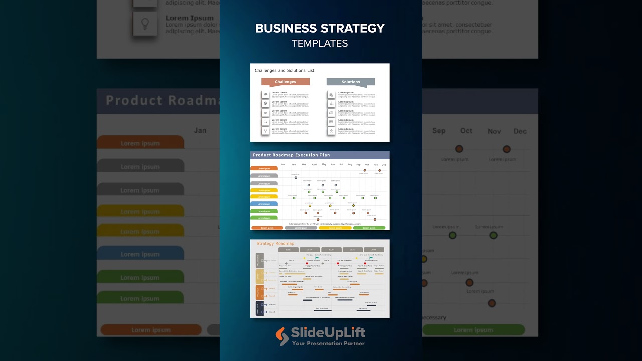 Business Strategy PowerPoint & Google Slides Presentation Templates