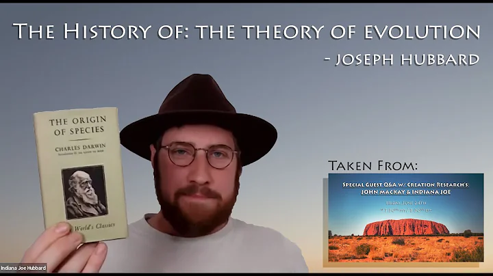 Joseph Hubbard - The History of the Theory of Evol...
