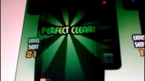 Cheat in Tetris Perfect Clear