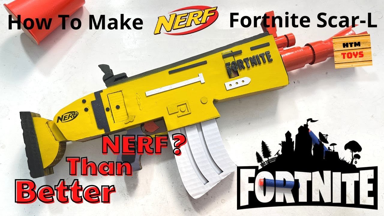 Nerf fortnite scar: Com o melhor preço