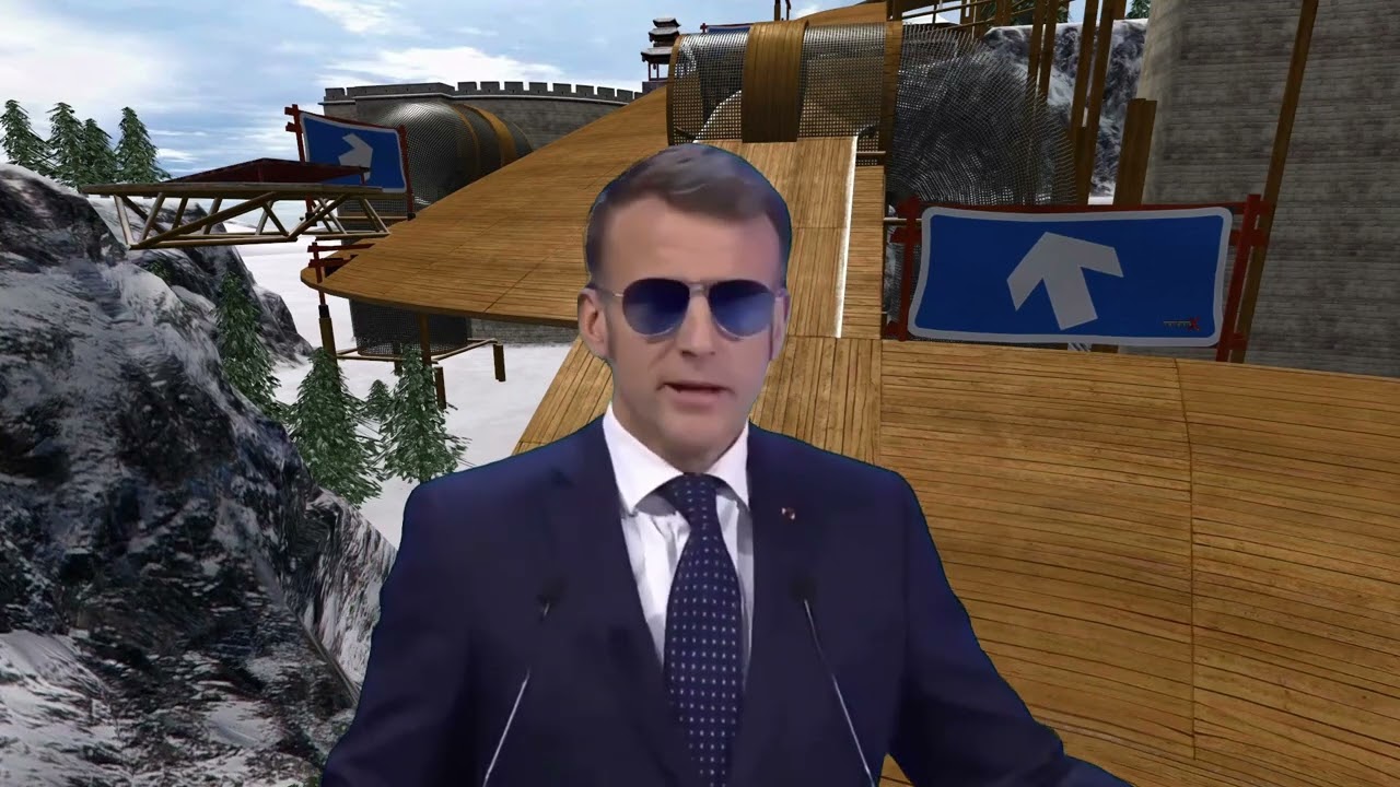 When you crash before a hill on a snow map