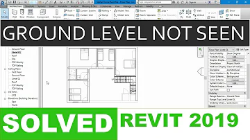 Ground/BOTTOM Floor NOT Visible on TOP LEVEL | How to view all levels REVIT - 2019 SOLVED