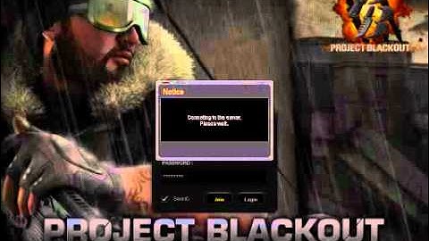 Project Blackout 06-11-2012 account restricted