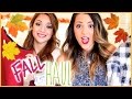 HUGE Fall Haul 2014 | Niki and Gabi