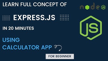 Express.js full tutorial using a project Calculator || Calculator using express | backend project